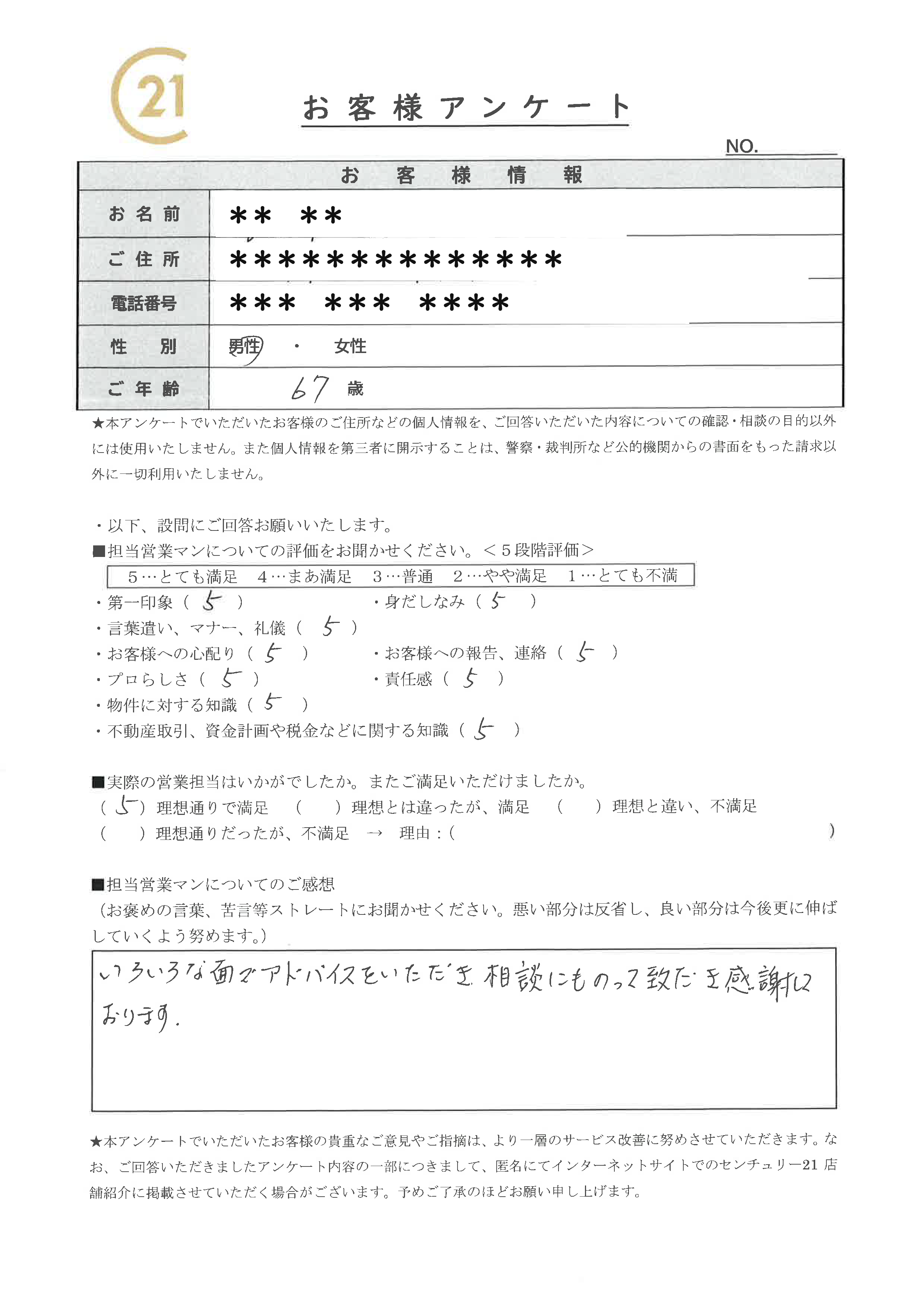 下京区 売主様|センチュリー21ライズ不動産販売