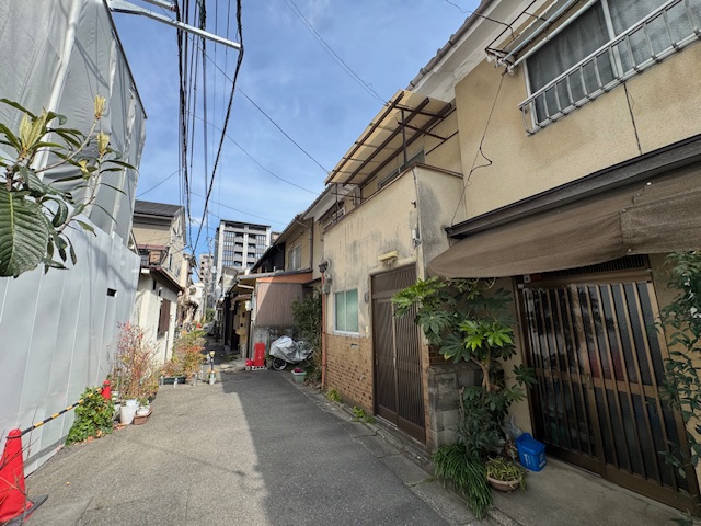 昭和46年築の狭小連棟住宅